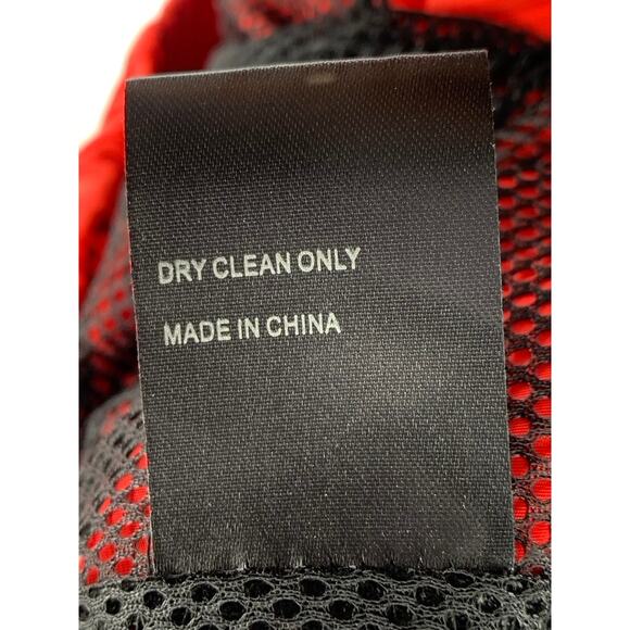 STORY OF LOLA Women's Blue-Red-White Striped Zip-Up Windbreaker Jacket SZ ML - Picture 13 of 14